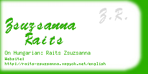 zsuzsanna raits business card